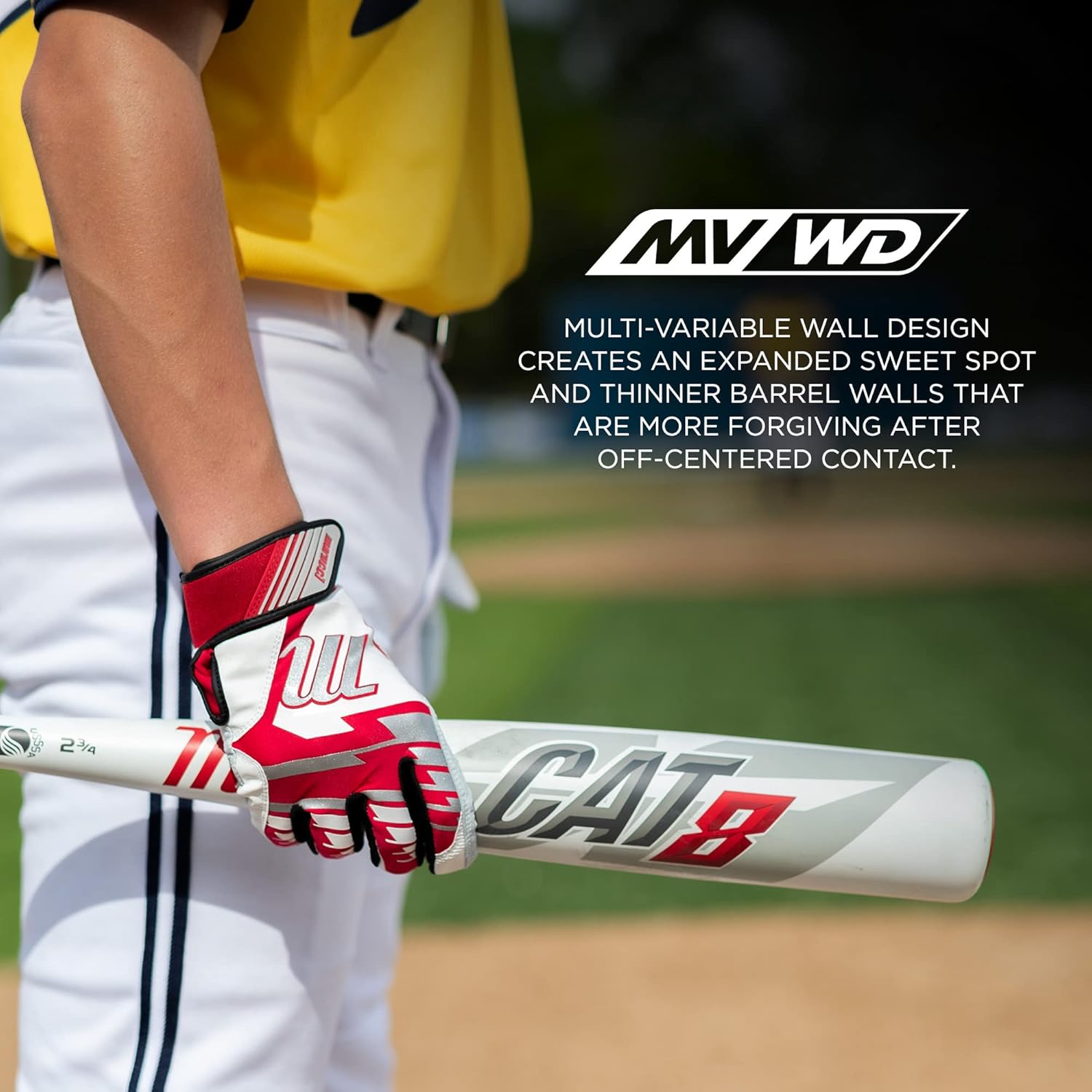 Marucci CAT8 -10 USSSA Junior Big Barrel, 2 3/4" Barrel Junior Big Barrel, 26"/ 16 oz