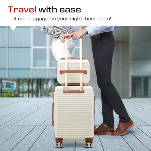Joyway Luggage Sets 3 Piece,Expandable Hard Shell Suitcase Set with Spinner Wheels, Lightweight Travel Luggage set with TSA Lock(Black,Luggage Sets 5 Piece)