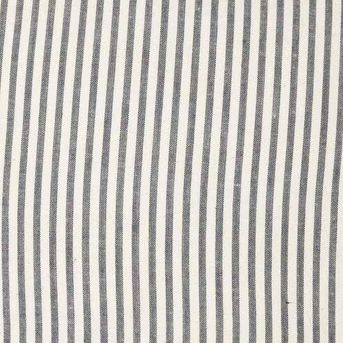 Hatteras Seersucker Blue Ticking Stripe Queen Quilt Coverlet