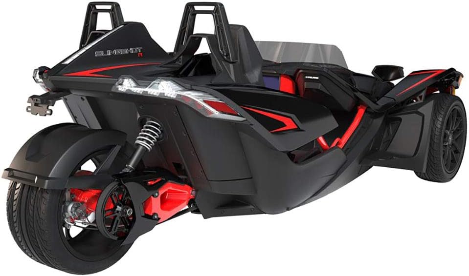 Polaris 2883847-463 Stealth Black Rear 305mm Fender 2020-2021 Slingshot SL R GT