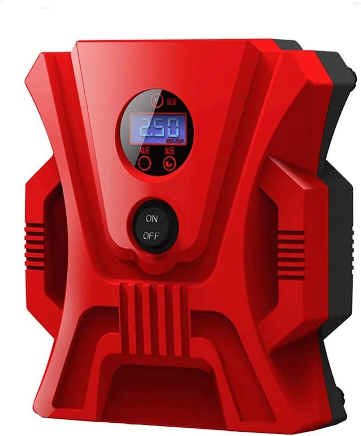 Tire Inflator Air Compressor Portable Electric Vehicle 12V Air Pump with Tool Box Suitable for a Variety of Product Inflation Purposes Tires Balls
