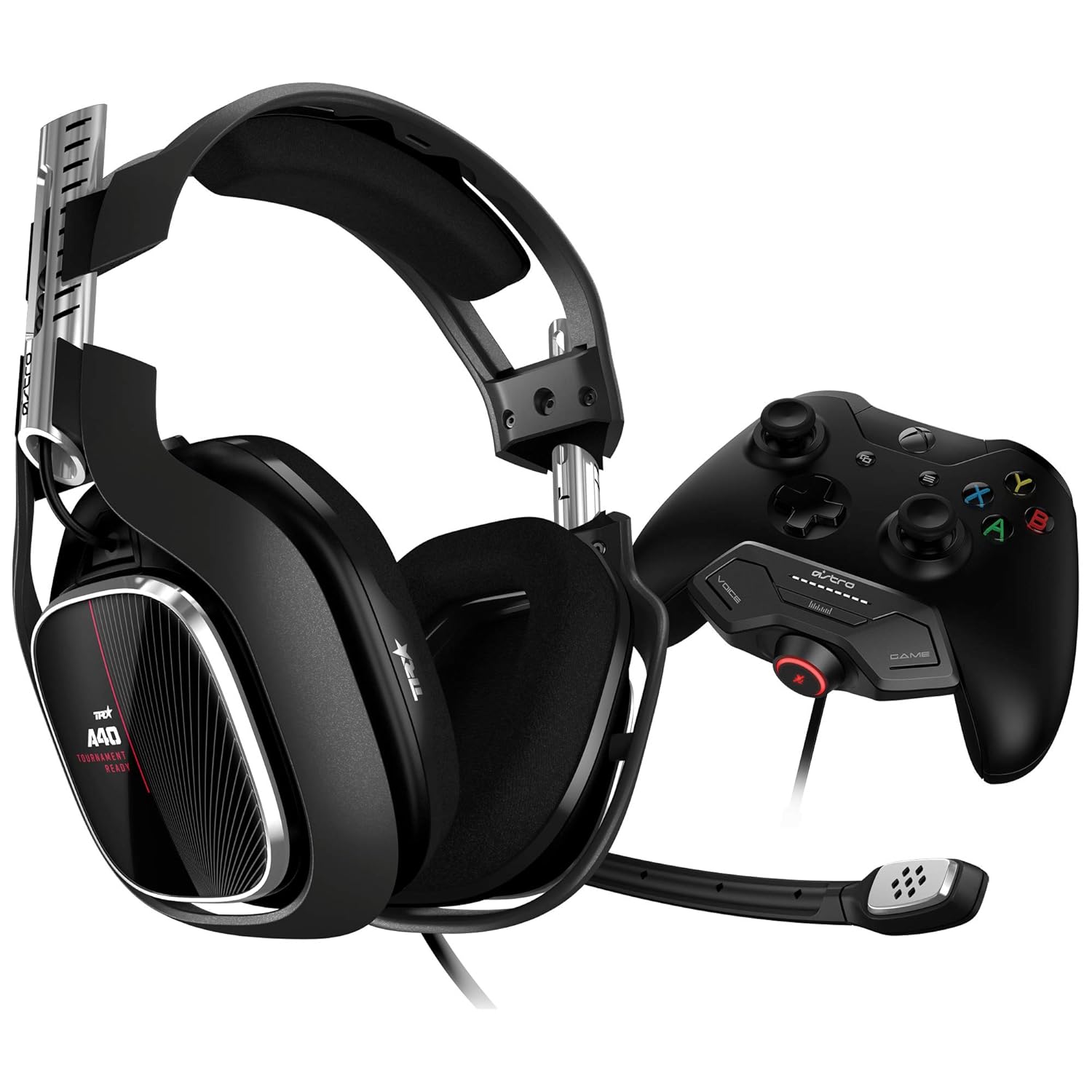 ASTRO Gaming A40 TR Wired Headset + MixAmp Pro TR with Dolby Audio for PlayStation 5, PlayStation 4, PC, Mac - Black/Blue