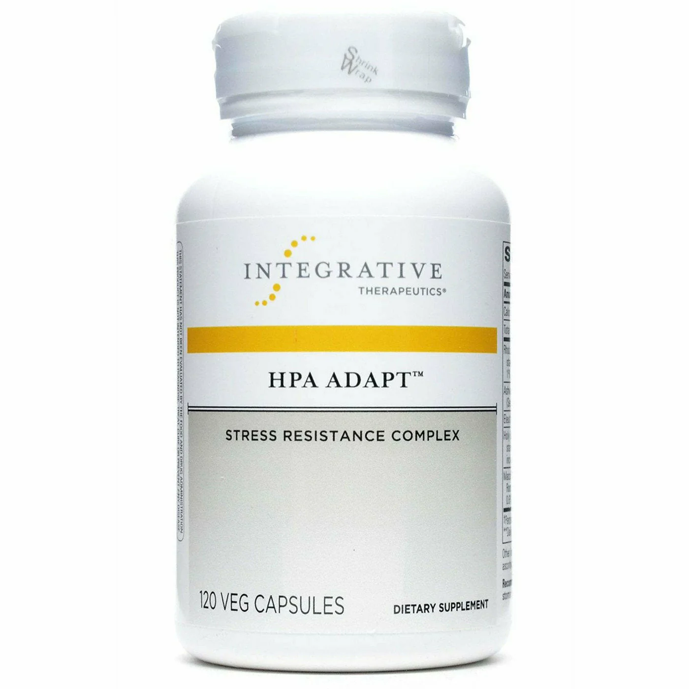 HPA Adapt 120 vcaps by Integrative Therapeutics - Kansas Nuitrition - HNZSDS
