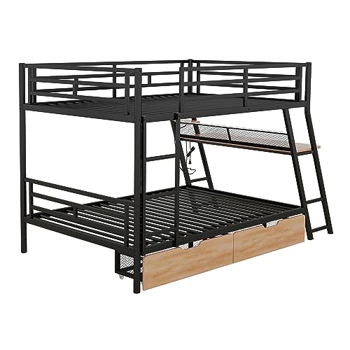 Twin Size Wood Low Loft Bed with Ladder Can Be Placed On The Left or Right,Bed Frame W/Slats Support,for Bedroom,Apartment,Guest Room,White