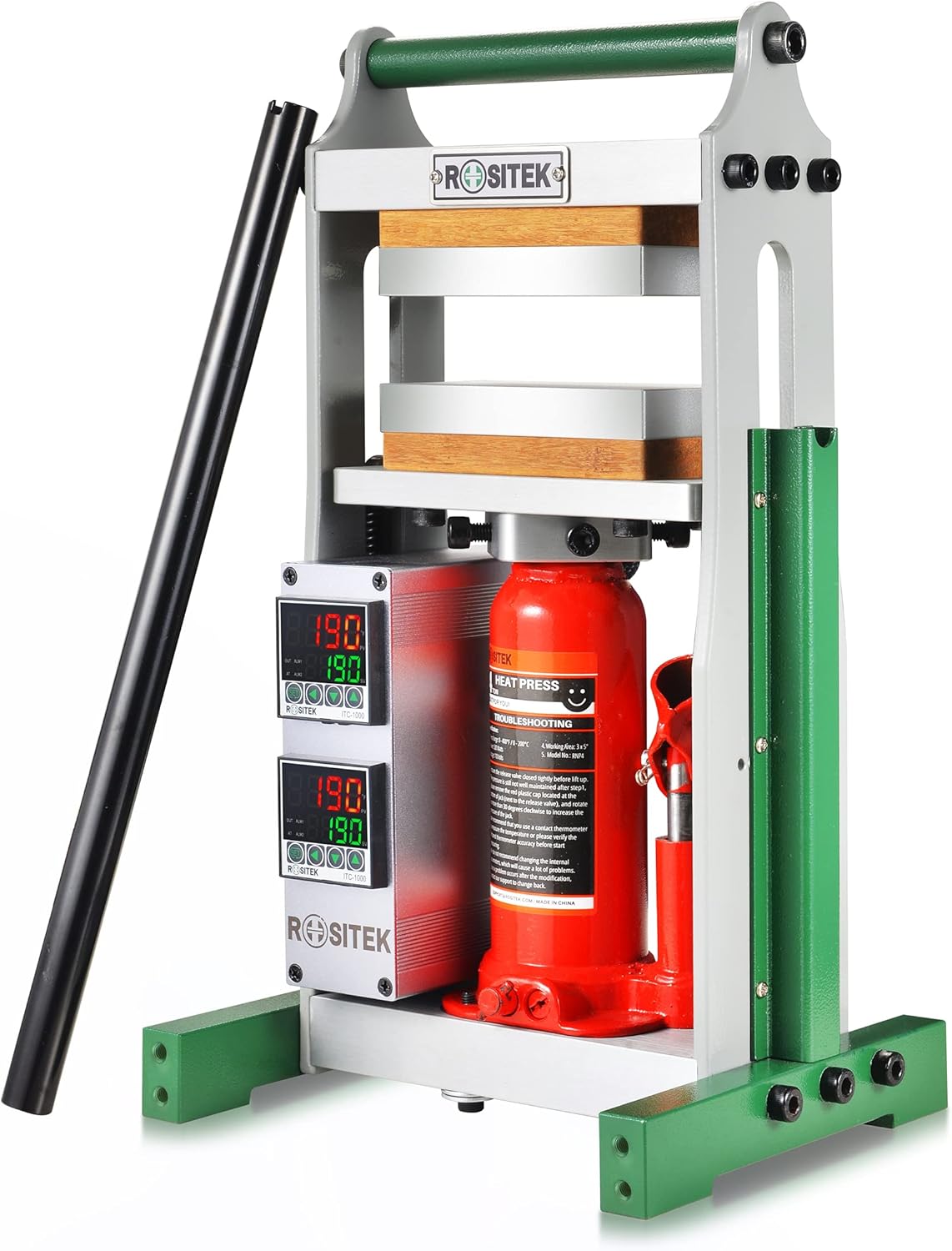 ROSITEK RNP4 4-Ton Hydraulic Heat Press Machine - 3x5 Inch Heated Plates