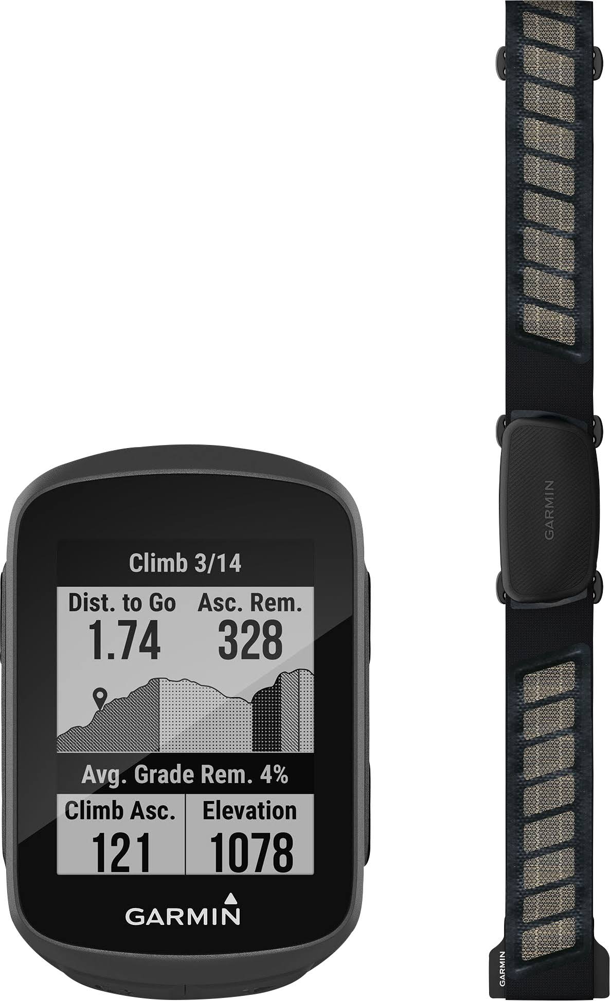 Garmin Edge 130 Plus Bundle - Black