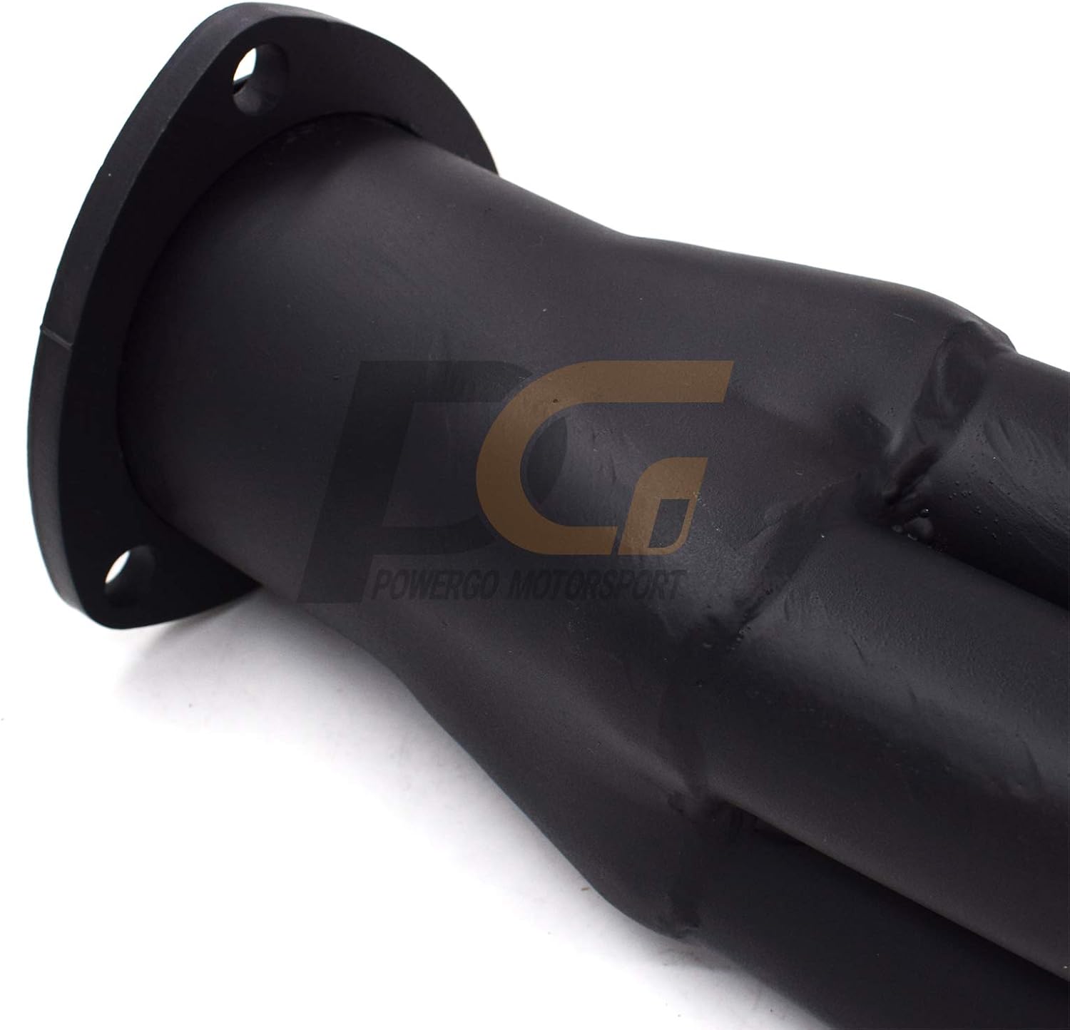 Exhaust Headers 1-5/8 in. Mild Steel Hi-temp Black Paint for Chevelle El Camino Monte Carlo Nova Caprice Impala 283 305 350 400 cu. in. V8
