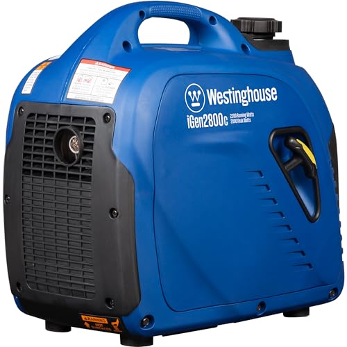 Westinghouse 2550 Peak Watt Super Quiet & Lightweight Portable Inverter Generator, RV Ready 30A Outlet, Gas and Propane Powered, CO Sensor, Parallel Capable, Long Run Time