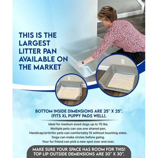 Shirley K's Indoor Dog Potty Tray - Pet Supplies online store