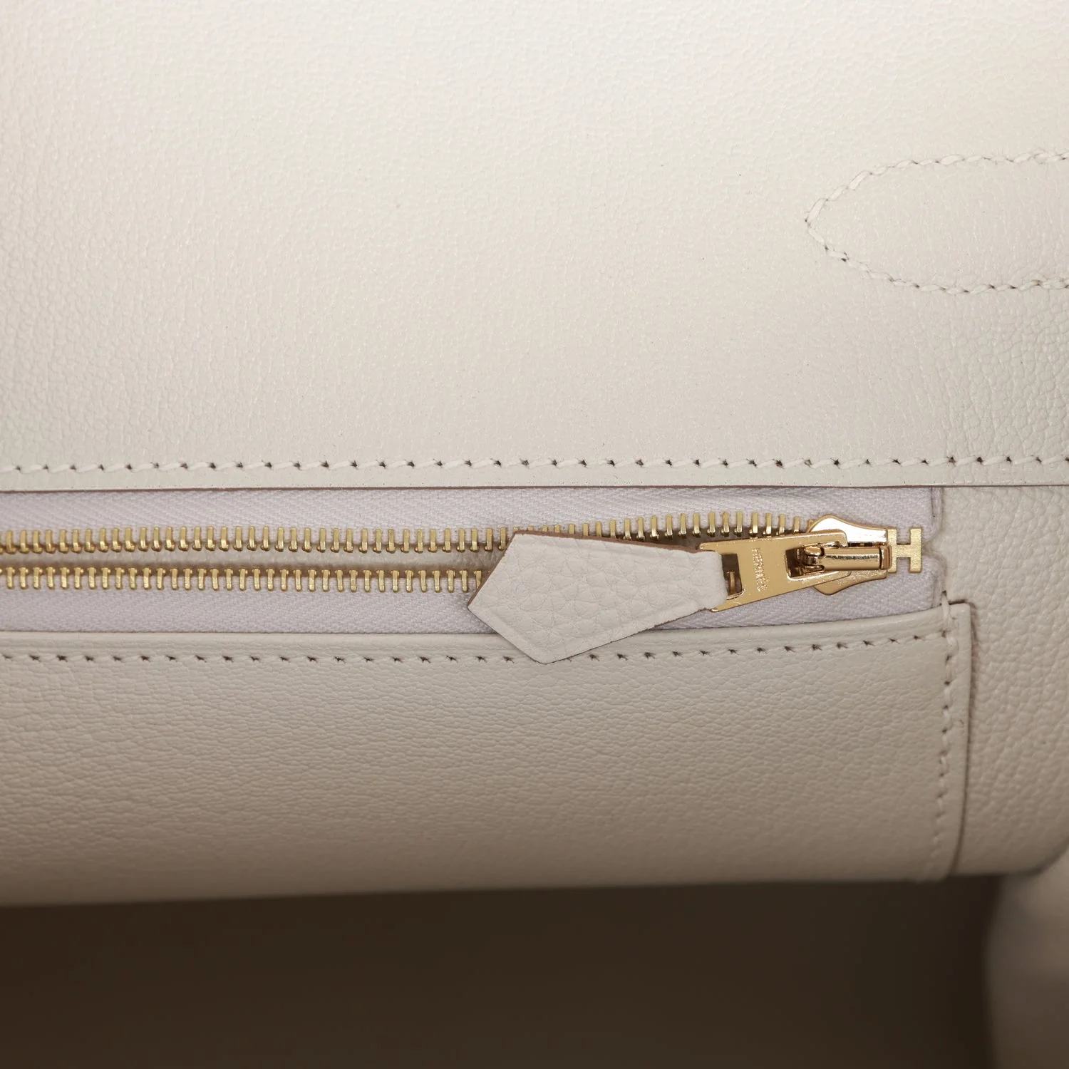 Hermes Birkin 35 Gris Pale Togo Gold Hardware