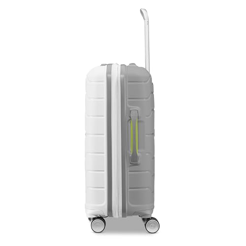 Samsonite Freeform 21-Inch Hardside Carry-On Luggage - Hardshell Carry-On Suitcase - TSA, Airline-Approved - Expandable Hard Shell, Smooth Rolling Spinner Wheels for Lightweight Travel - Navy