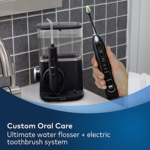 Waterpik Complete Care 9.0 Electric Toothbrush with Water Flosser, CC-01 Black
