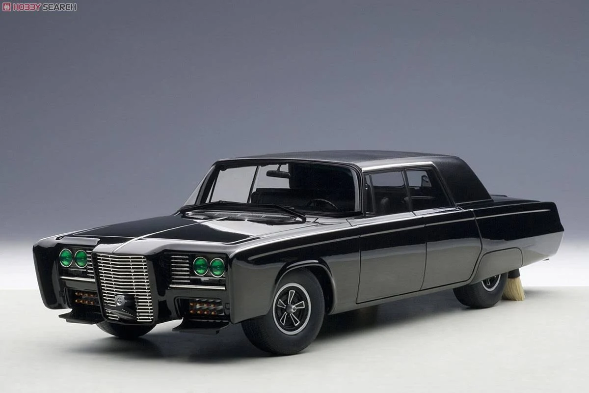 Black Beauty Green Hornet Black TV Series 1/18 Diecast Model Car by AUTOart
