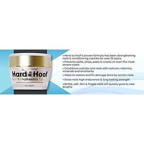 Hoof Hands Hard as Hoof Nail Strengthening Cream - 1 oz