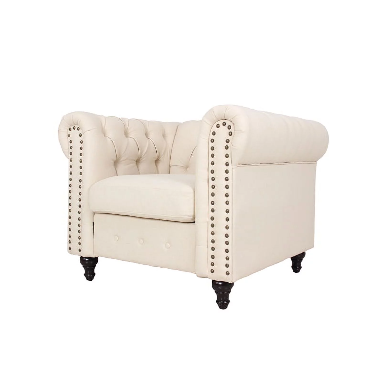 Home Square 3 Piece Set Living Room Set with Sofa Loveseat and Accent Chair