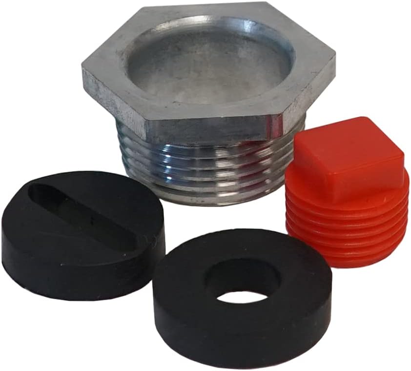 Merrill MFG 6 Cast Iron Well Seal, Cap, Split Top Plate, Single Drop 1in
