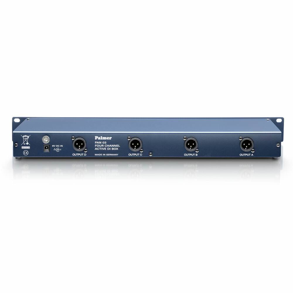Palmer Pan 03 - 19x22 di Box 4-Channel Active PAN03