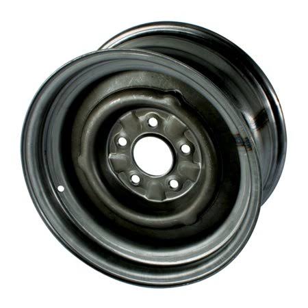 O/E Style Hot Rod Raw Steel Wheel, 15x8, 5x4.5, 4.25 BS