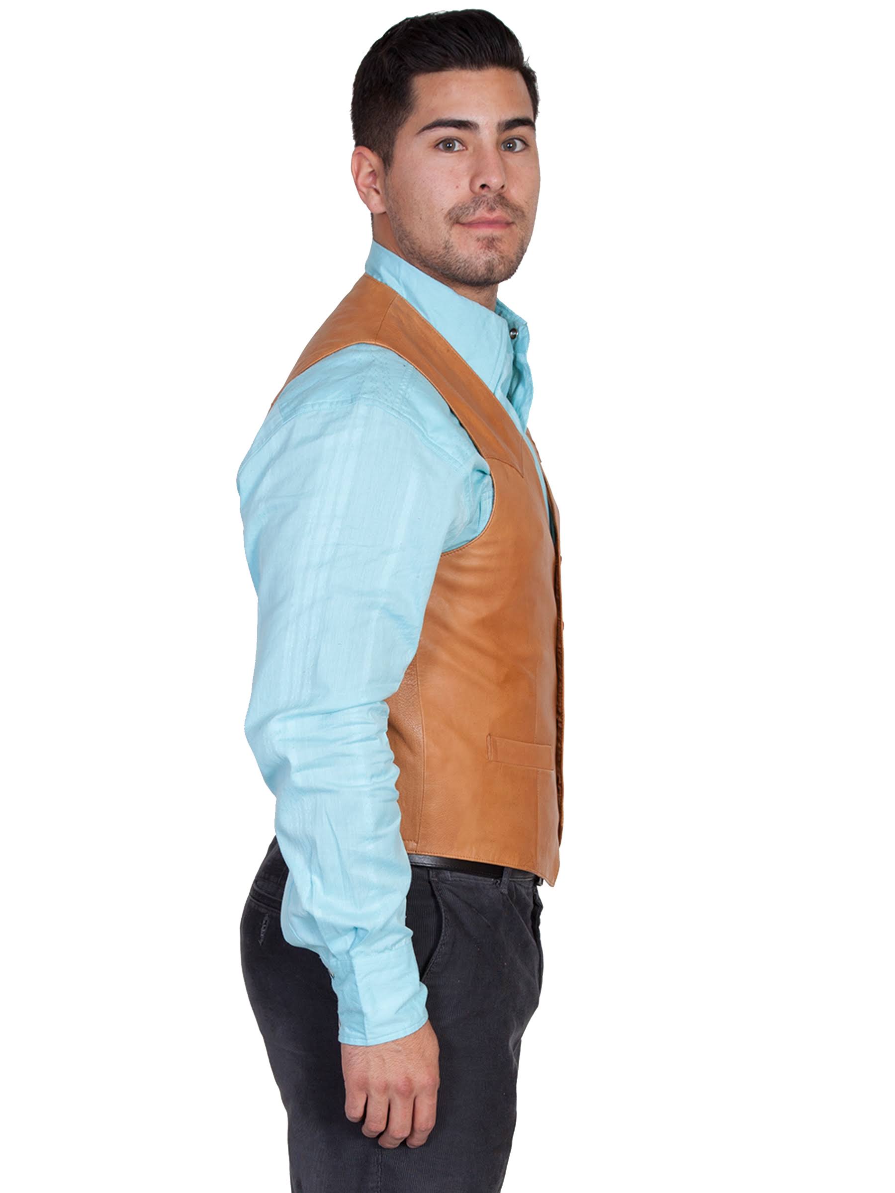 Scully Men&s Western Lambskin Vest