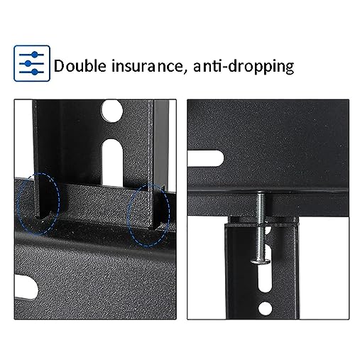 tv Mount,Hang Smart tv Mount, Electric TV Lift, Adjustable Height Double Pole Single Screen TV Mount, Fits 60-100 Inch Low Profile TVs, Tilt Telescopic Ceiling TV Mount Bracket