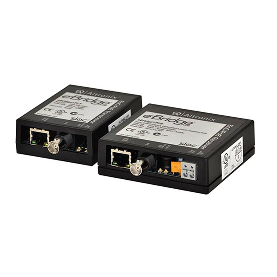 Altronix EBRIDGE1PCRT IP and PoE Over Coax Solution