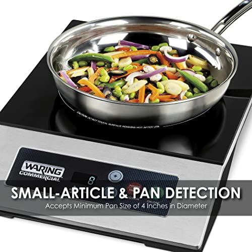 Waring Commercial WIH800 double Induction Range, Silver