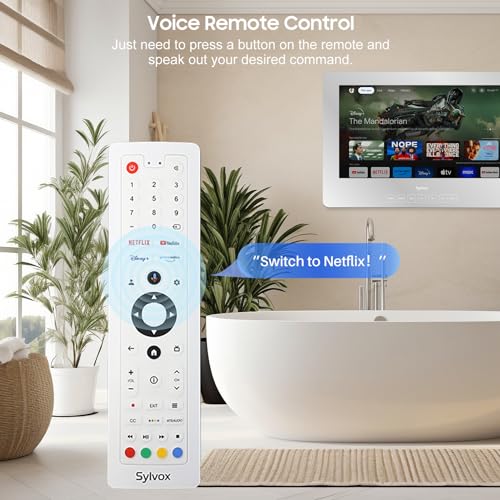 SYLVOX Bathroom TV