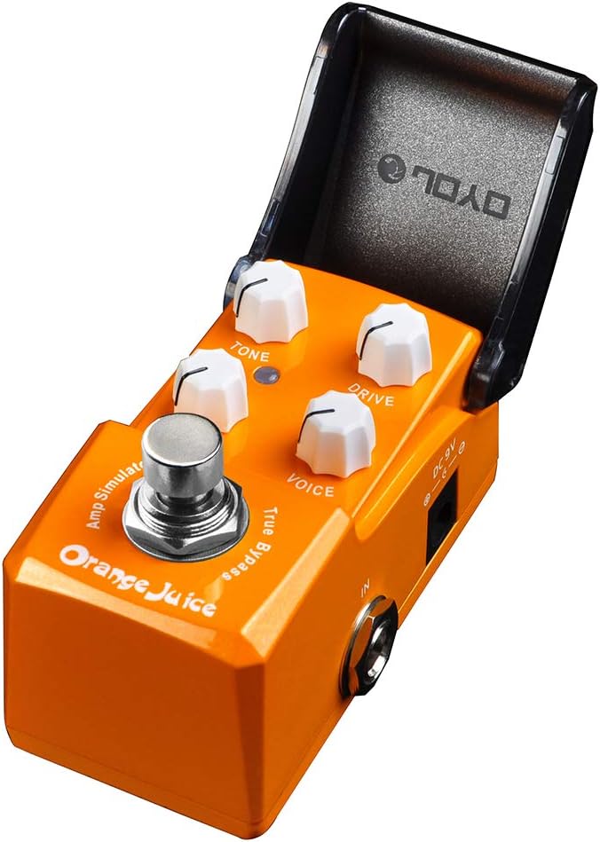 JOYO Orange Juice Guitar Amp Simulator Effects Mini Pedal for Electric Guitar True Bypass Ironman Series JF-310 Pack of 2