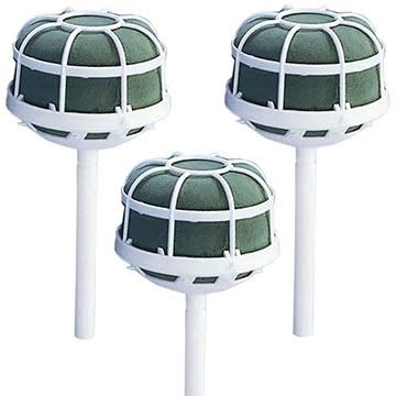 Grande Wedding Belle Bouquet Holder, White, Straight Case