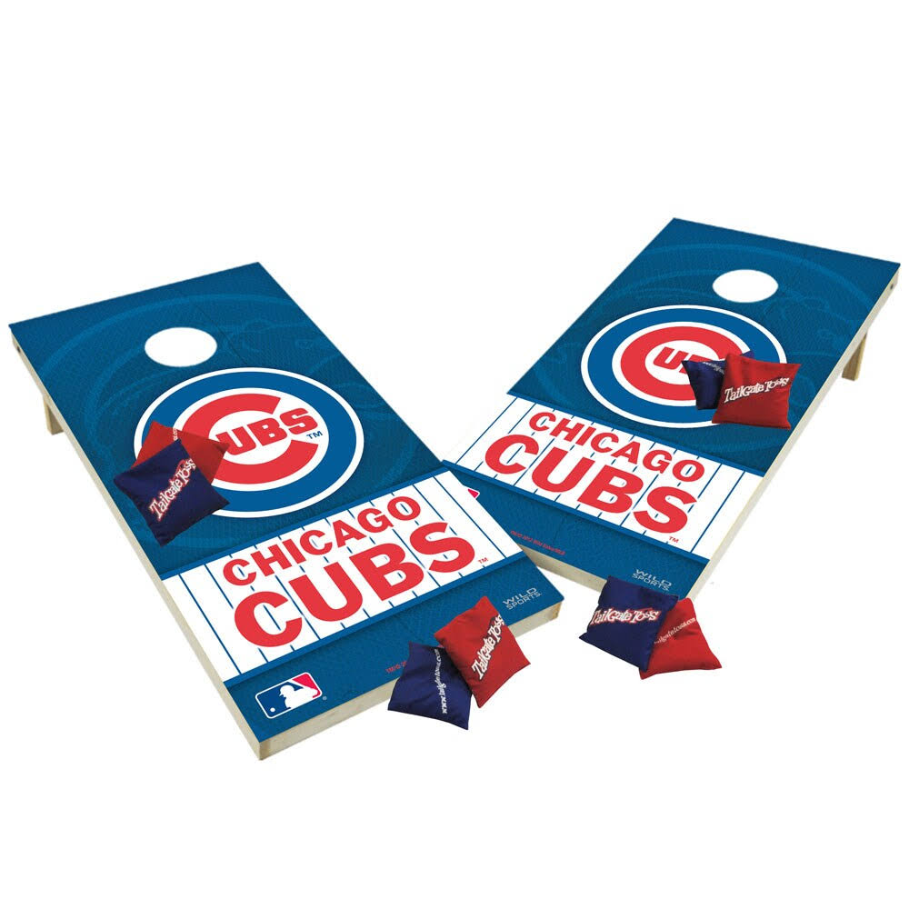 Chicago Cubs Cornhole Tailgate Toss XL Shields Set