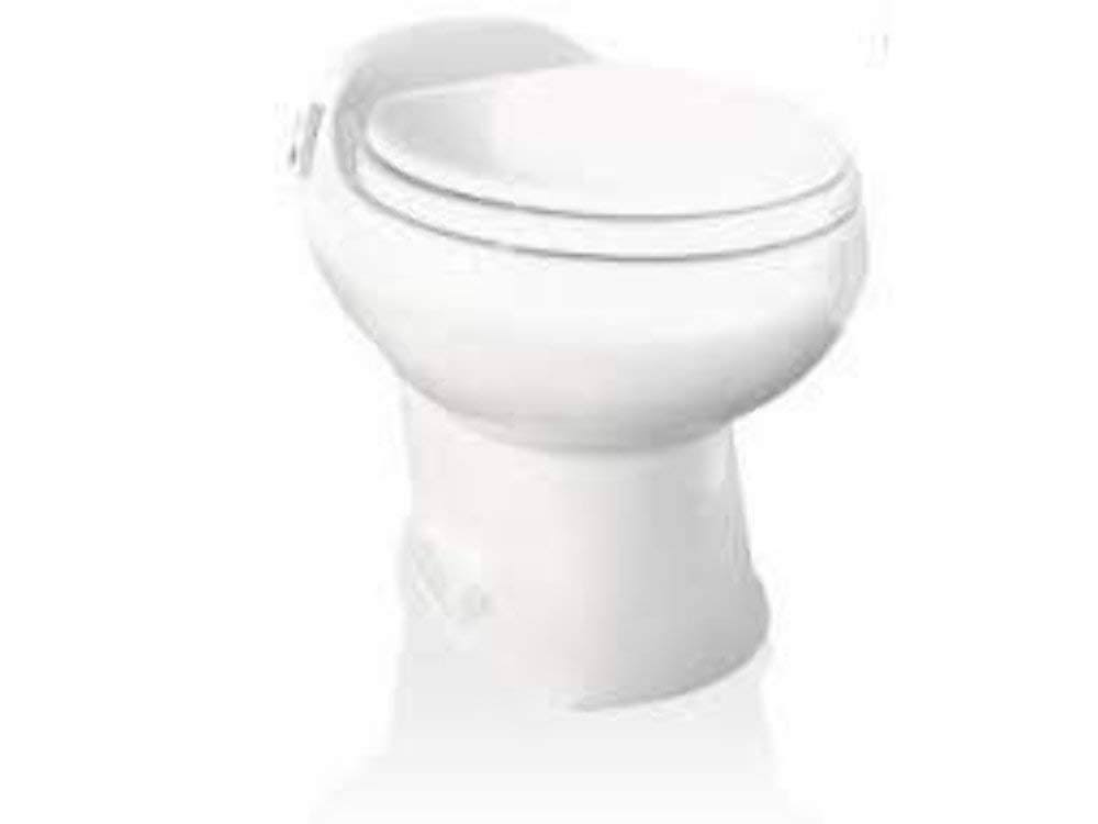 Thetford 33384 Aria Toilet Seat u0026 Cover ASSEMBLY, White