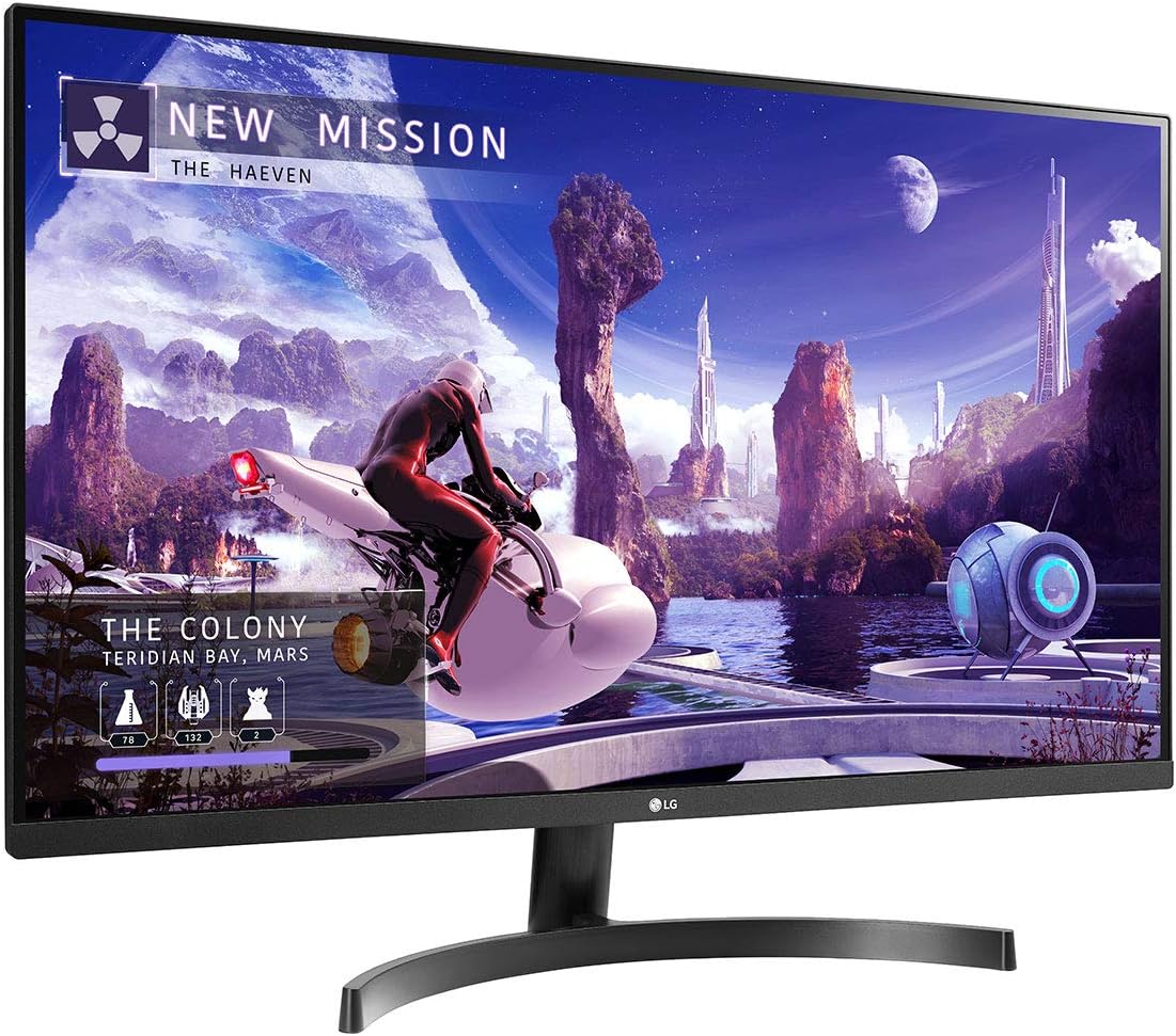 LG 32QN600-B 32' 2560 x 1440 (2K) 75 Hz FreeSync (AMD Adaptive Sync) Monitor
