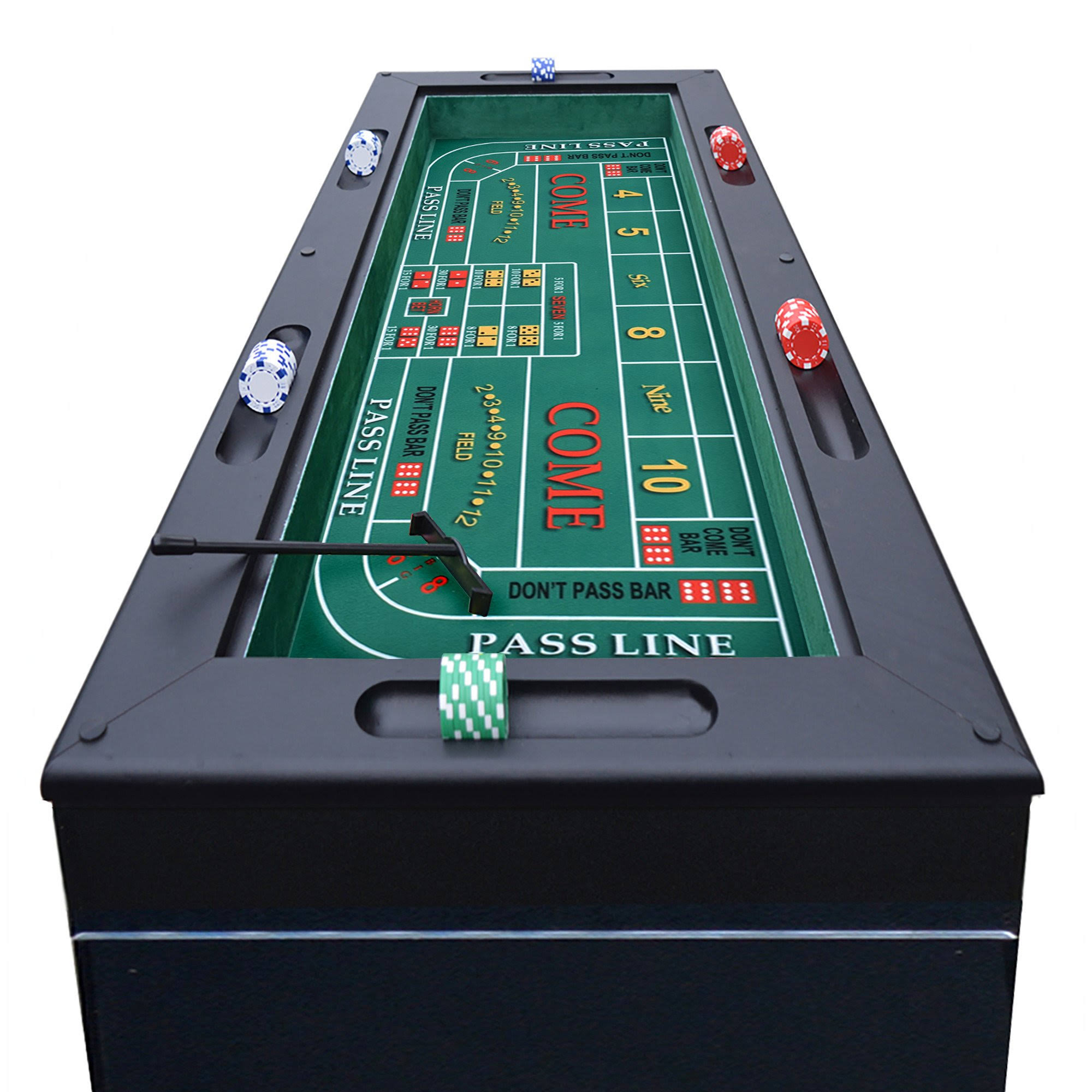 Carmelli NG1136M Monte Carlo 4-in-1 Casino Game Table