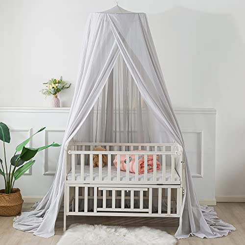 MiemieAi Faraday cage Radiation EMF Protection Bed White Canopy