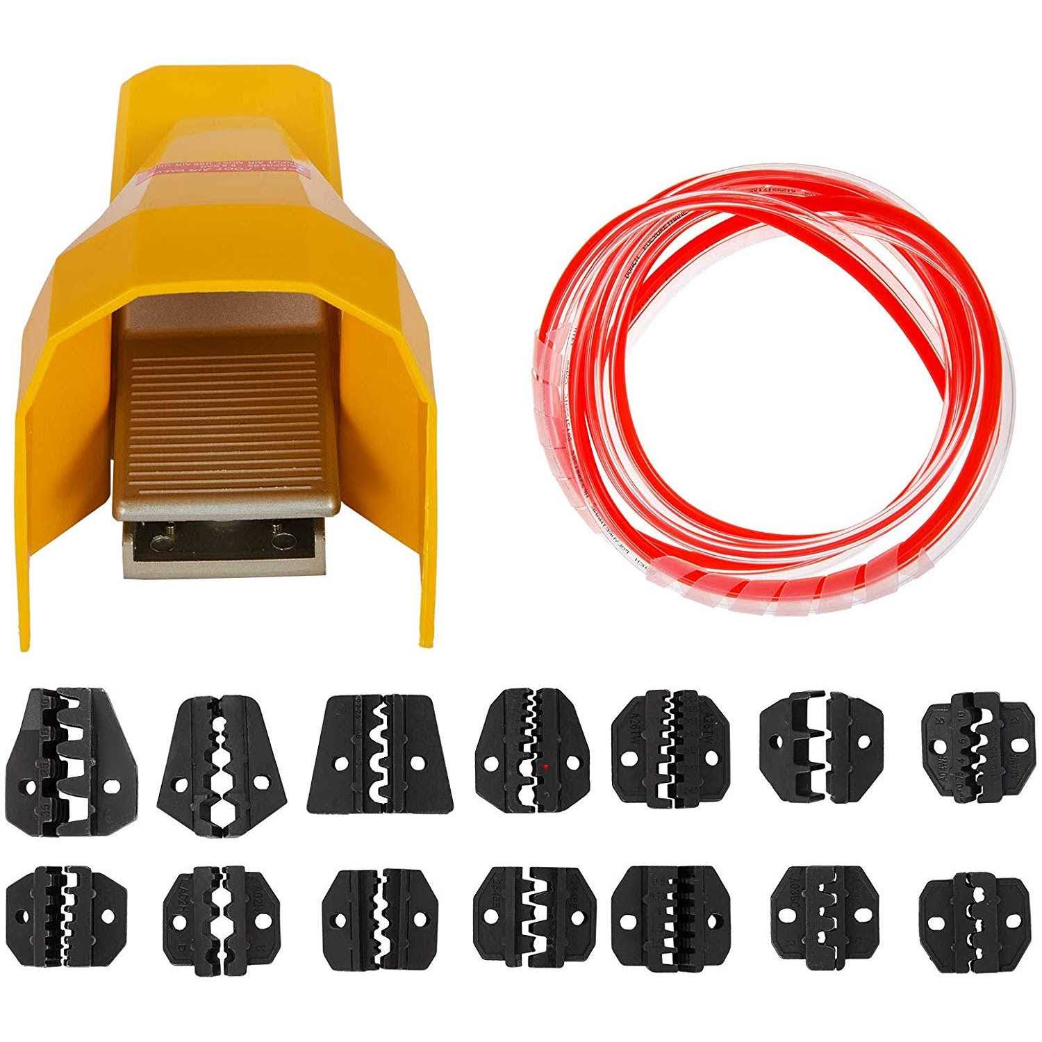 VEVOR Pneumatic Crimping Tool Am-10 Air Powered Wire Terminal Crimping Machine Crimping Up To 16mm2 - Shop Hardware Tools Online Store