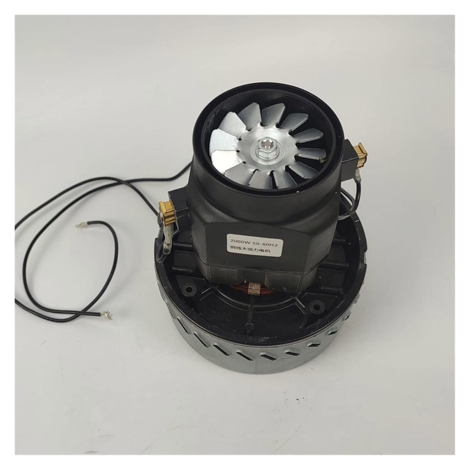 Wet Dry Suction Fan Motor Accessories, Compatible for 220V 2000W Industrial Vacuum Cleaner Motor Large Power Copper Wire Vacuum Cleaner Parts