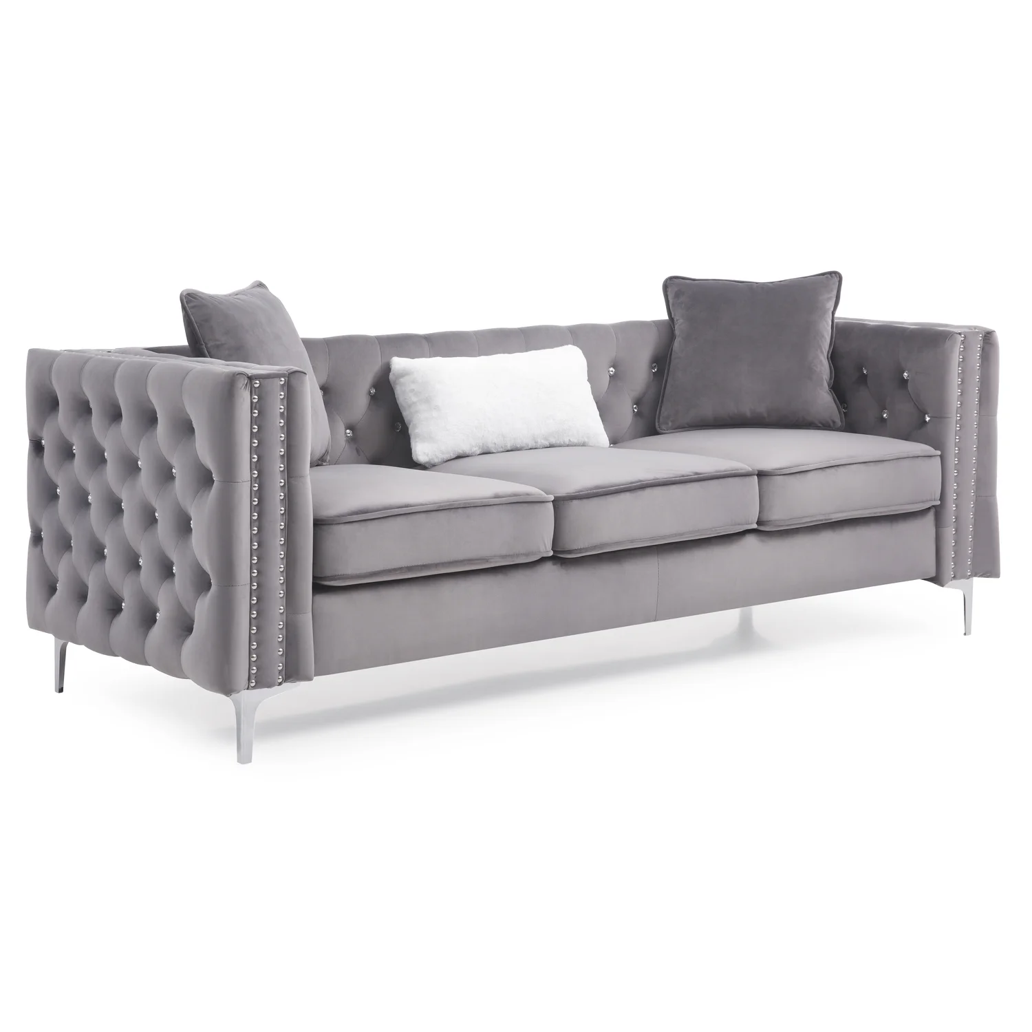 Maykoosh Neo-Classical Nostalgia G822A-S Sofa , Gray
