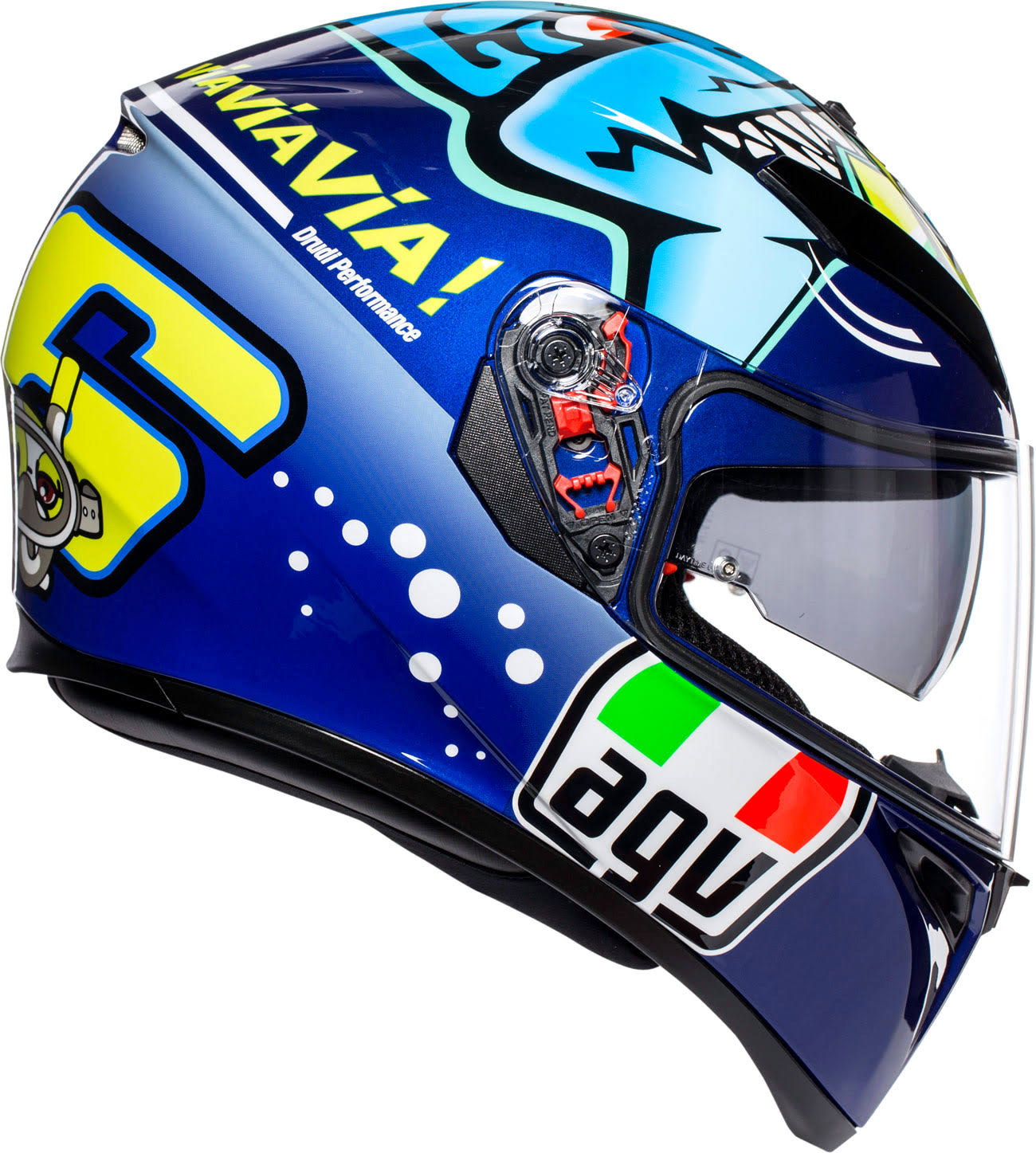 AGV K3 SV Max Vision Rossi Misano 2015 Full Face Helmet