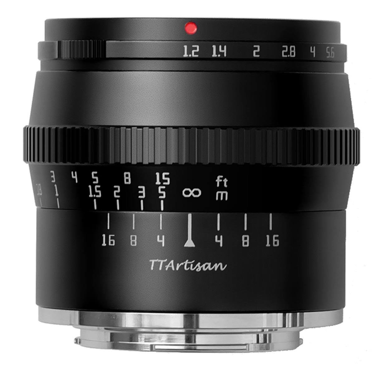 TTArtisan 50mm f/1.2 APS-C Lens for MFT Olympus/Lumix Mount Cameras