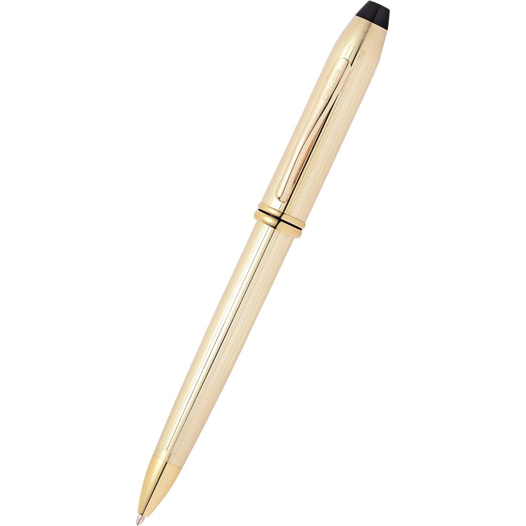 Cross Townsend Ballpoint Pen - 10K Gold Filled