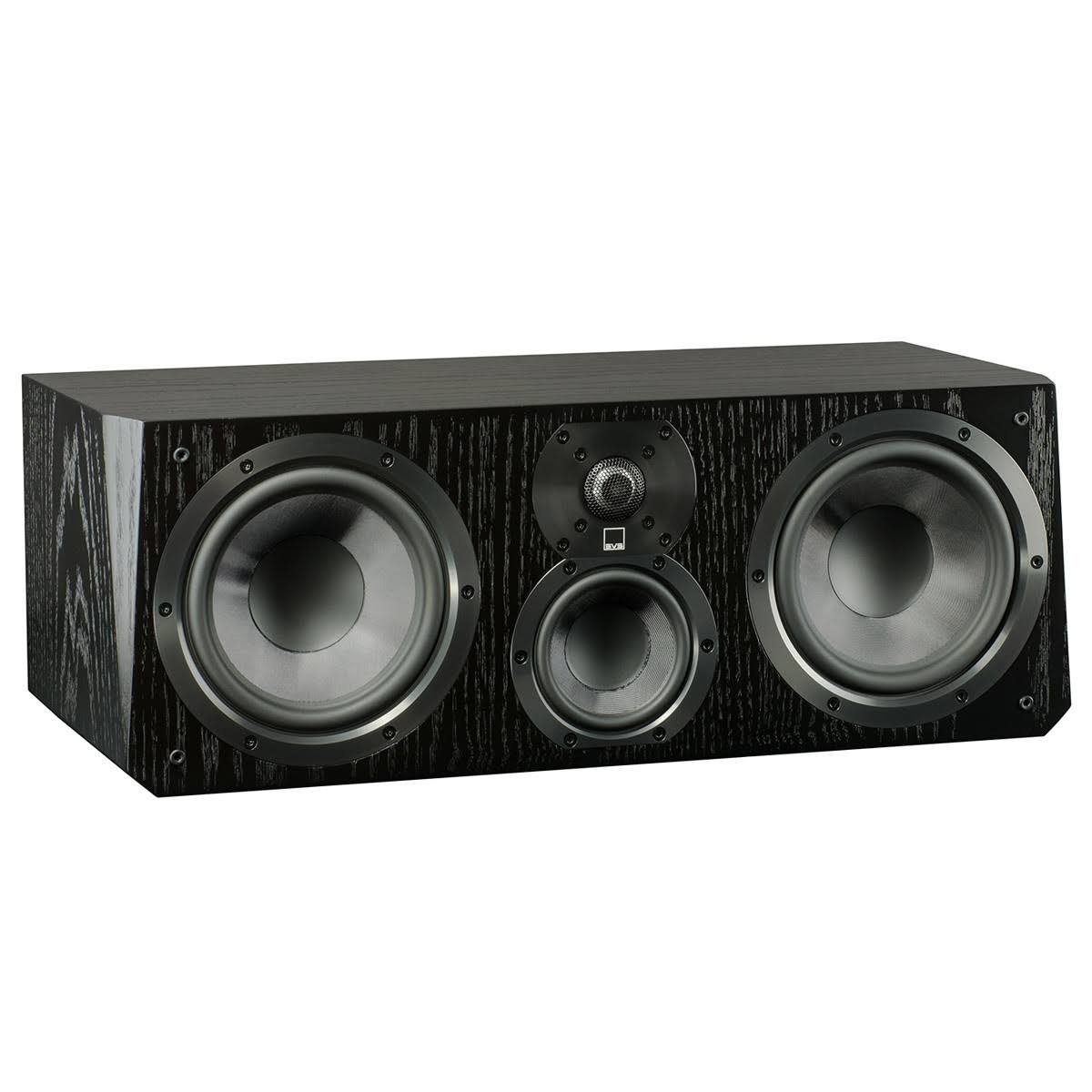 SVS Ultra Center 3-way Center Channel Speaker - Black oak