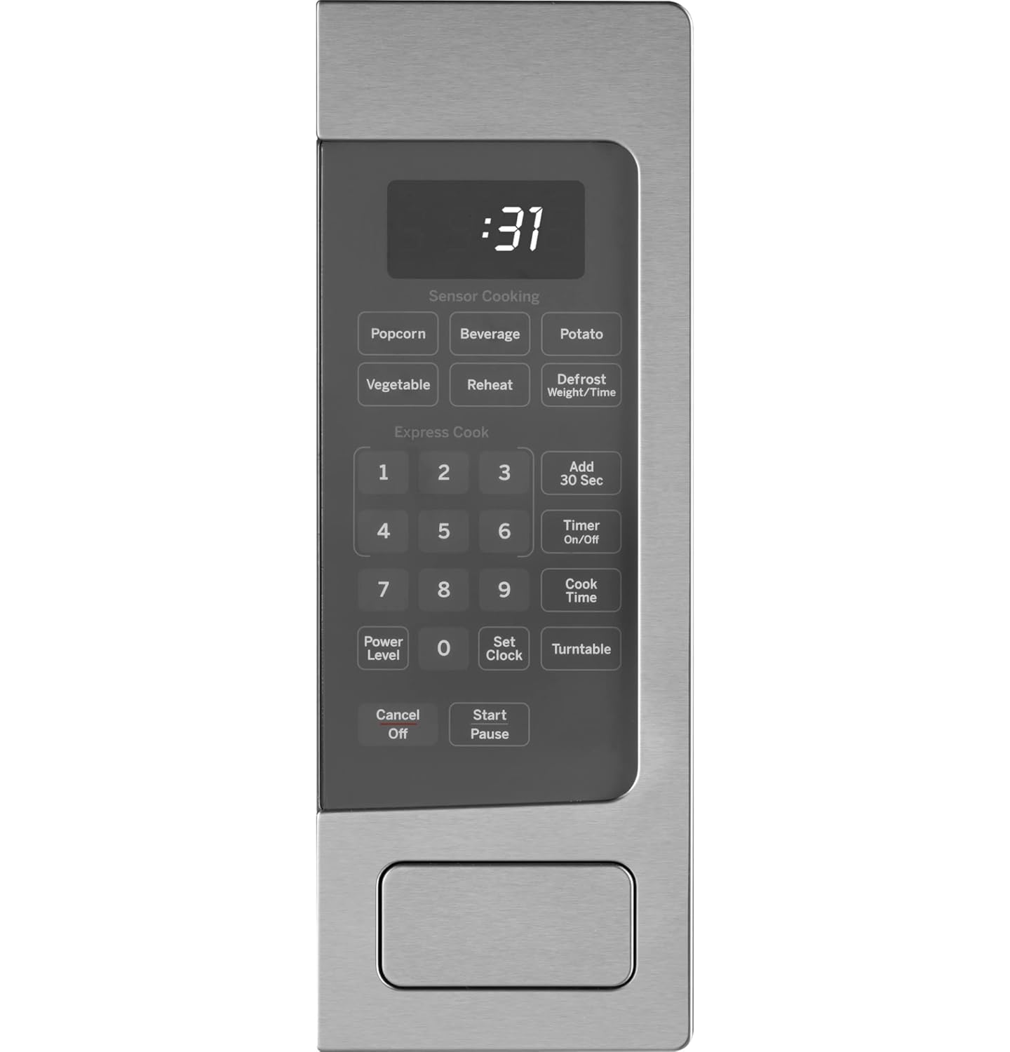 GE Profile PEM31DFBB 24" 1.1 cu. ft. Capacity counter top Microwave Oven in Black