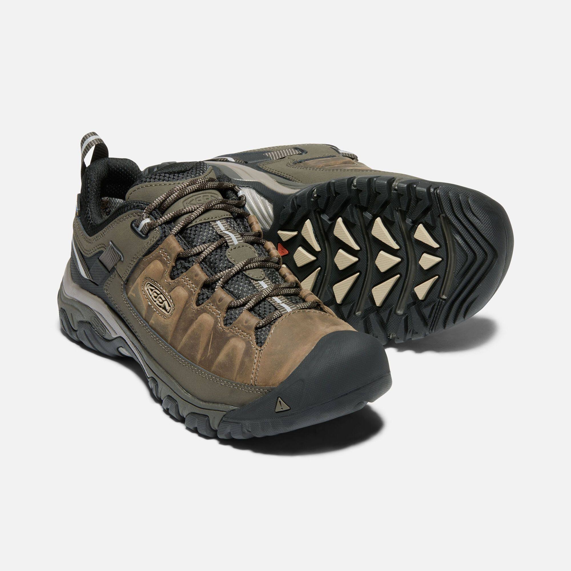 Keen Targhee III Waterproof Wide 13 , Bungee Cord/Black (Men&s)