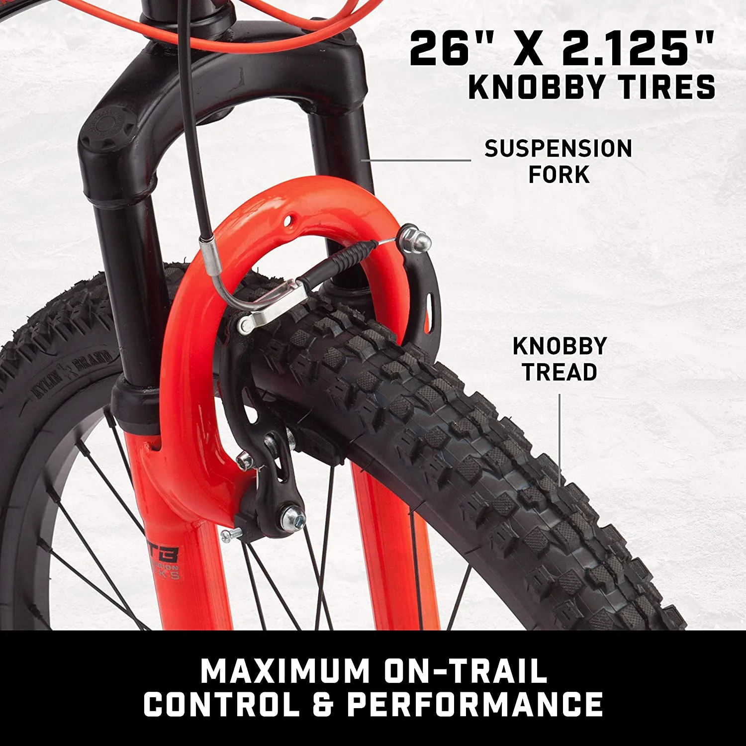 Mongoose Status 2.2 Men's with Full and Suspension 26 In. Bicycle, Black - Curated Treasures Market