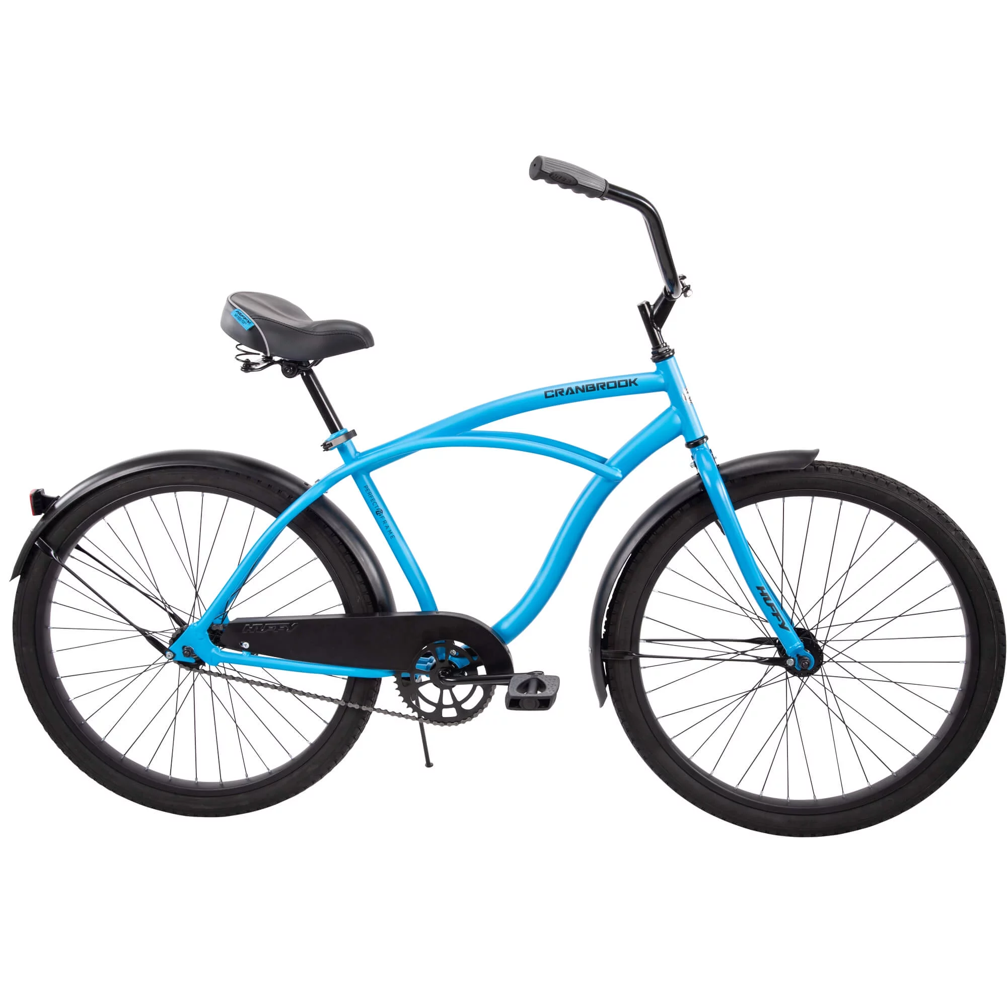 Huffy 26" Cranbrook Men's Comfort Cruiser Bike, Ages 13" Years,  Matte Blue