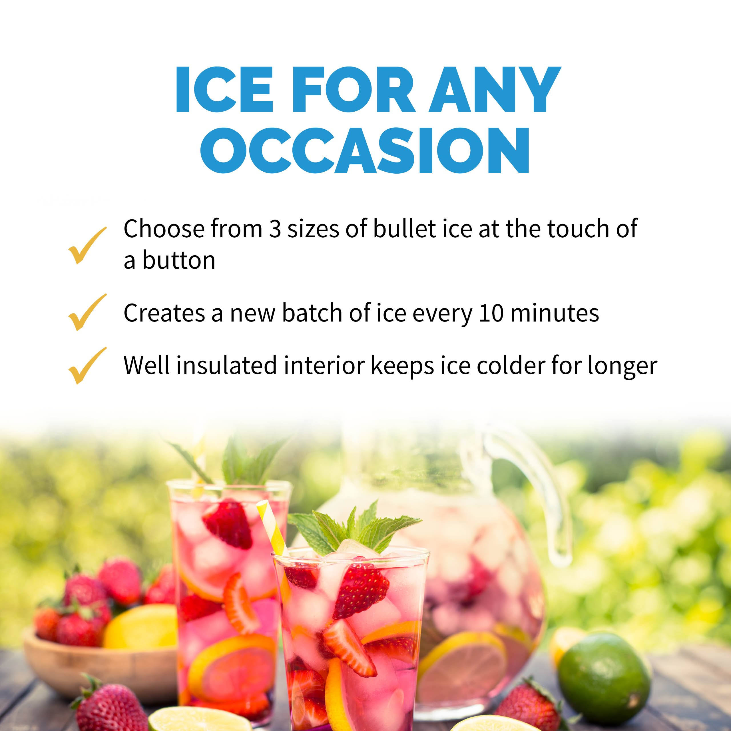 NewAir Countertop Ice Maker - Silver