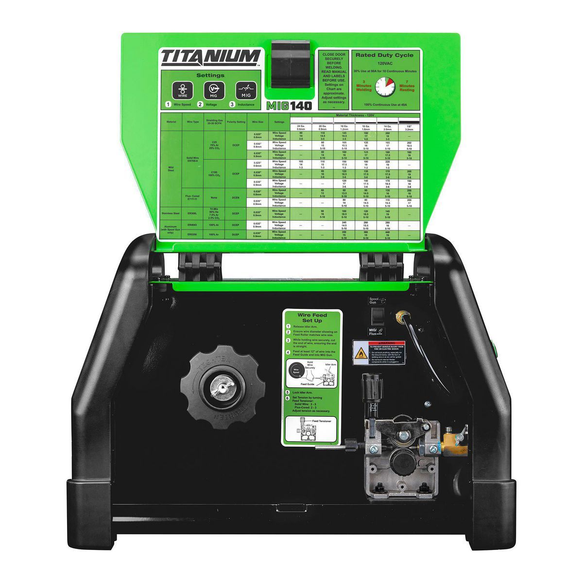 TITANIUM MIG 140 Professional Welder with 120V Input