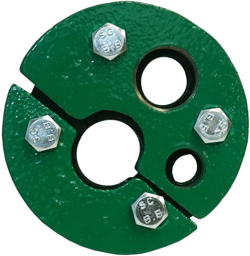 Merrill MFG 6 Cast Iron Well Seal, Cap, Split Top Plate, Single Drop 1in