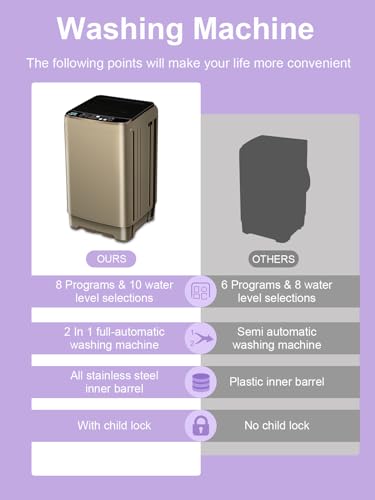 KRIB BLING Full-Automatic Washing Machine