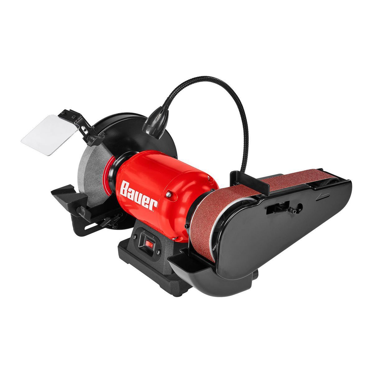 BAUER 8 in. Bench Grinder with Belt Sander